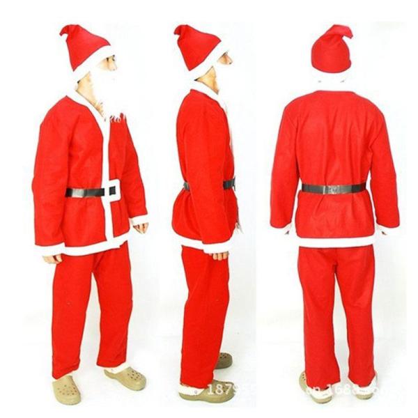 コスプレ サンタ衣装 メンズ サンタクロース クリスマス サンタ コスチューム サンタ服 赤 サンタ...