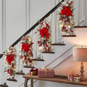 クリスマスリース クリスマス飾り 花 ギフト ...の詳細画像1
