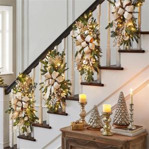 クリスマスリース クリスマス飾り 花 ギフト ...の詳細画像2