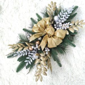 クリスマスリース クリスマス飾り 花 ギフト ...の詳細画像3