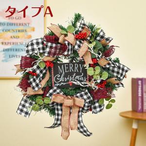 クリスマスリース クリスマス オーナメント ナ...の詳細画像1