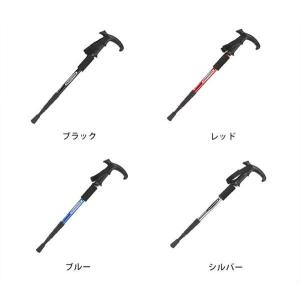 トレッキングポール アルミニウム合金製 伸縮式...の詳細画像1