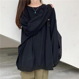 Tシャツ 長袖 レディース カットソー ミドル...の詳細画像3