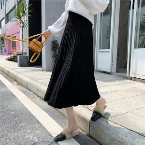 ロングスカート レディース ウエストゴム マキ...の詳細画像2