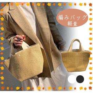 トートバッグ かごバッグ 大容量 レディース レ...の商品画像