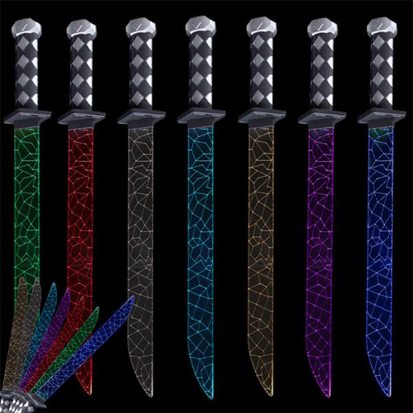 7色ライトセーバー 武士 光る剣刀 おもちゃ 光る刀 七つのライトカラー 調整可能 男の子 クリスマ...