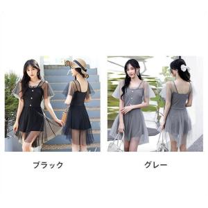 水着 レディース ワンピース 20代 レース ...の詳細画像3