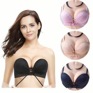 2点目499円　ブラ革命 ずれにくい盛れるブラ ブラジャー ノンワイヤー 脇肉補正ブラ ストラップレス 脇肉 脇高