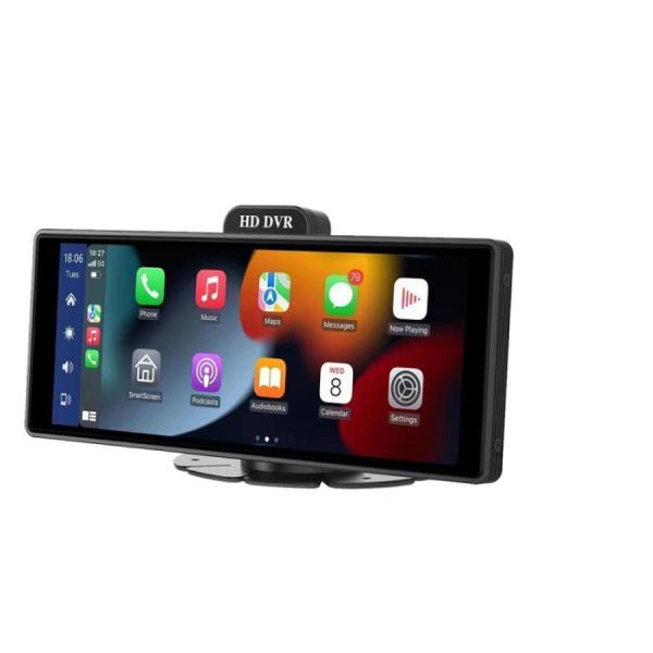 ドライブレコーダー 前後 分離式 ミラー型 オンダッシュモニター CarPlay フロントモニター ...