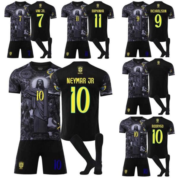 2526 ブラジル スペシャルエディション サッカーユニフォーム7番ヴィニシウス、9番リチャーリソン...