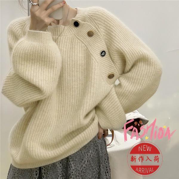 ニットセーター レディース トップス ふわふわ セーター カットソー プルオーバー ニットインナー ...