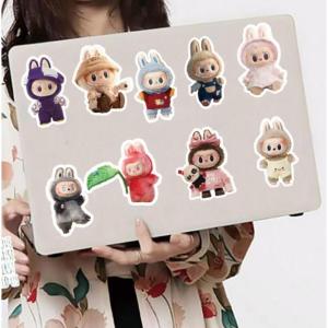 ラブブ ステッカー2PCS 100枚入 防水シ...の詳細画像5