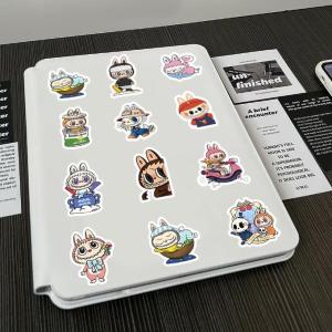 ラブブ ステッカー2PCS 100枚入 防水シ...の詳細画像3