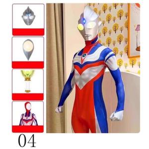 ウルトラマンティガ風全身タイツコスプレ衣装子供...の詳細画像4