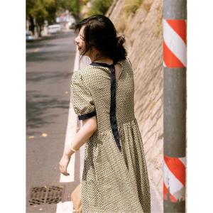 ワンピース レディース ロング丈 マキシ丈 半...の詳細画像3
