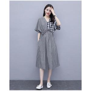 ワンピース レディース ロング丈 マキシ丈 リ...の詳細画像3
