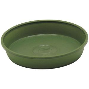 浅皿 ２号 グリーン 125-10802-8 植木鉢 おしゃれ ガーデニング 園芸用品 フラワーポット 鉢受け皿
