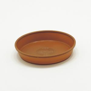 浅皿 ４号 ブラウン 125-10804-7 植木鉢 おしゃれ ガーデニング 園芸用品 フラワーポット 鉢受け皿