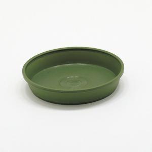 浅皿 ４号 グリーン 125-10804-8 植木鉢 おしゃれ ガーデニング 園芸用品 フラワーポット 鉢受け皿