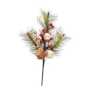 2013Ｆ 正月飾り ＃040 ホワイトゴールド 66-812524-0 フラワーピック