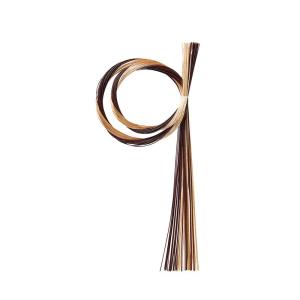 茶金水引結び マユツキ 25-3135-3 しめ縄 お正月リース