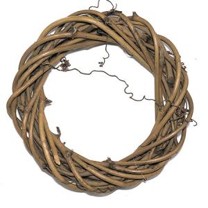 SG Wonder zone ぶどうづるリース　丸　２５ｃｍ 607-007 リース土台