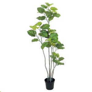 日限定21 直送 人工観葉植物 光の楽園 光触媒 ツイストウンベラータ1.9