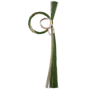 東京堂 稲穂輪飾り XJ002024 しめ縄 正月飾り しめ縄リース土台 天然