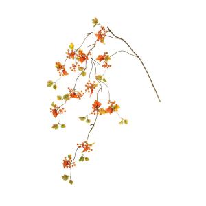 造花 MAGIQ東京堂 オータムベリーツイッグ #9 ORANGE FM000608-009 造花実物、フェイクフルーツ ベリー