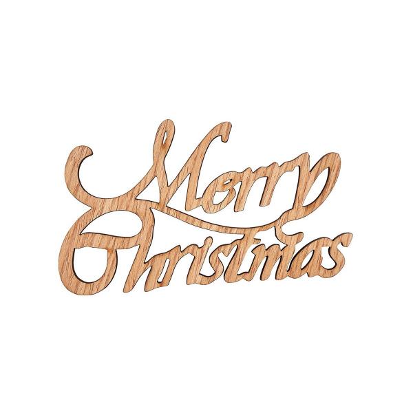 東京堂 クリスマスロゴパーツ 3個入り XO002304 デコレーションパーツ 素材 ウッドパーツ、...