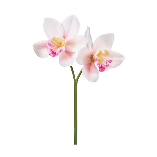 造花 MAGIQ東京堂 ミディシンビジウム #102 WH PK ホワイトピンク FM001037-...