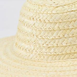 麦わら帽子丸型23cm サラシ FD00570...の詳細画像1
