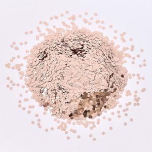 コンフェッティ ヘキサゴン 7ｇ ローズゴールド GI000294 デコレーションパーツ 素材 バルーンフラワー 材料