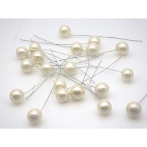 GARDEN PALETTE MONO ヒイラギの実 20個 アーティパールホワイト#10 GPAH-01 フラワーピック パール ダイヤピック