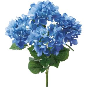 造花 YDM アジサイブッシュ ブルー FS-MB014-BLU 造花 花材「あ行」 あじさい 紫陽花