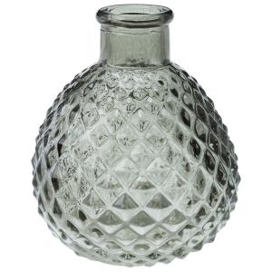 大特価 YDM ガラスボールベースGRY RFB-366 花器 花瓶 ガラス花器