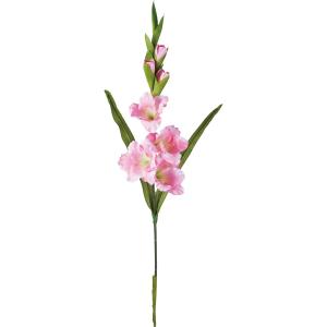 造花 YDM サテングラジオラス ピンク FA -7316-P 造花 花材「か行」 グラジオラス