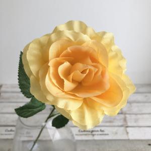 造花 YDM シングルローズ イエロー FF-...の詳細画像5
