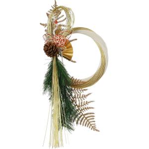 特価 造花 YDM 胡蝶蘭しめ縄アレンジ NAATW-001 しめ縄 正月飾り