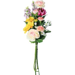造花 YDM ラナン組花 ミックス FP-1074MIX 仏花 供花 仏壇用 墓用 おしゃれ 春夏秋冬
