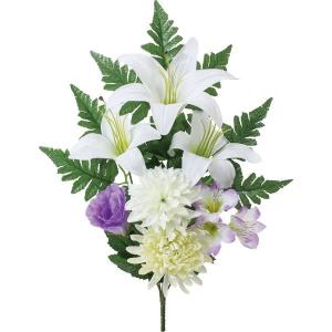 日限定07 造花 YDM ユリミックスブッシュ ...の商品画像