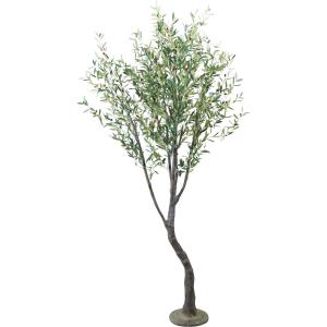 日限定07 直送 人工観葉植物 YDM 290ｃｍオリーブ グリーン GLP-1563-GR ※返品 代引 キャンセル不可