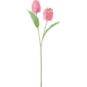 大特価 造花 YDM シャルマントパロットチューリップスプレー FS-7998-P 造花 花材「た行」 チューリップ
