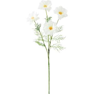 造花 YDM コスモスダブルクリック ホワイト FS-9335W 造花 花材「か行」 コスモス