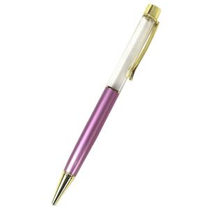 日限定07 ハーバリウムボールペン 金クリップ ラベンダー ハーバリウム ボールペン ボールペン