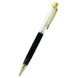 日限定07 ハーバリウムボールペン 金クリップ ブラック ハーバリウム ボールペン ボールペン