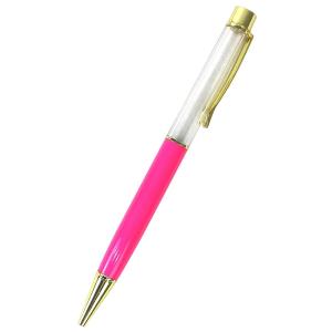 日限定07 ハーバリウムボールペン 金クリップ フューシャ ハーバリウム ボールペン ボールペン