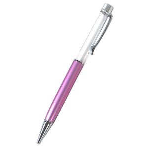 日限定07 ハーバリウムボールペン 金クリップ ラベンダー ハーバリウム