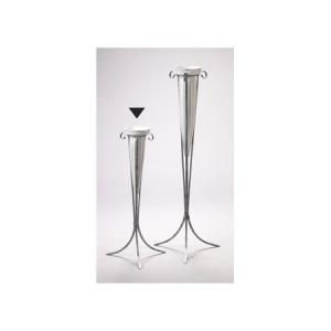 LEAD STYLE 柄抜アイアンスタンド 角形90 ブラック LAF-090BK フラワー