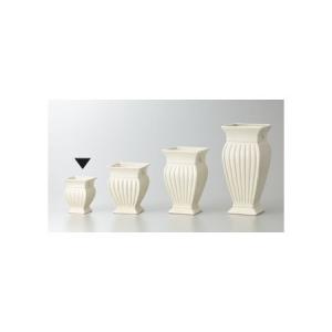 クレイ CLASSIC VASE　IVORY 122-921-310 花器 花瓶 陶器花器｜hanadonya